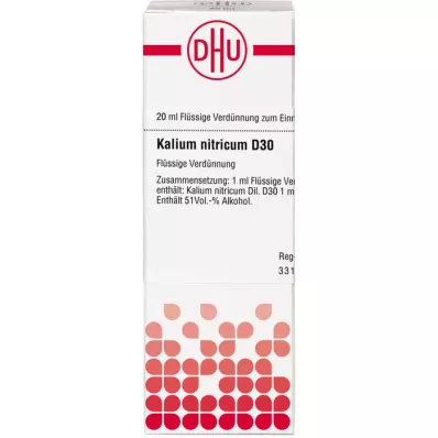 KALIUM NITRICUM D 30 seyreltme, 20 ml