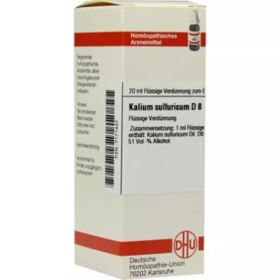 Potasyum Sülfürikum D8 Seyreltme (20 ml) Potasyum Sülfürikum D8 Seyreltme (20 ml)