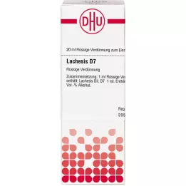 LACHESIS D 7 seyreltme, 20 ml