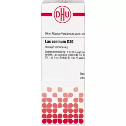 LAC CANINUM D 30 seyreltme, 20 ml