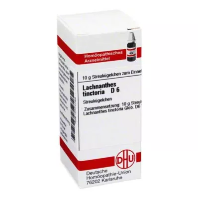 LACHNANTHES tinctoria D 6 globül, 10 g