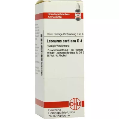 LEONURUS CARDIACA D 4 seyreltme, 20 ml