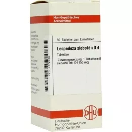 LESPEDEZA SIEBOLDII D 4 Tablet, 80 Kapsül