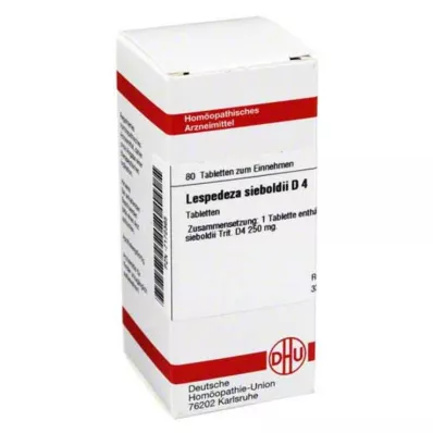 LESPEDEZA SIEBOLDII D 4 Tablet, 80 Kapsül