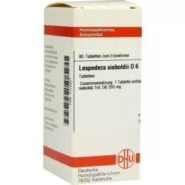 LESPEDEZA SIEBOLDII D 6 Tablet, 80 Kapsül