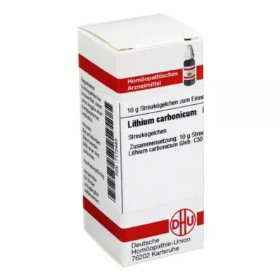 LITHIUM CARBONICUM C 30 globül, 10 g