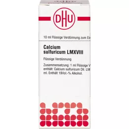 CALCIUM SULFURICUM LM XVIII Seyreltme, 10 ml