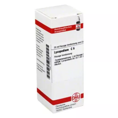 DHU Lycopodium C 6 Seyreltme, 20 ml DHU Lycopodium C 6 Seyreltme, 20 ml