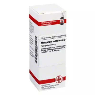 DHU Manganum sülfürikum D 6 Seyreltme, 20 ml
