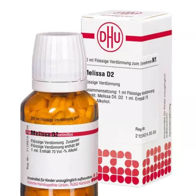 Melissa D2 Seyreltme (20 ml) Melissa D2 Seyreltme (20 ml)