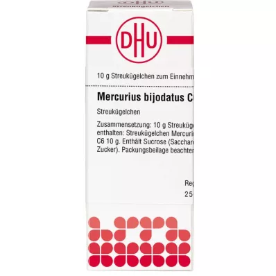 MERCURIUS BIJODATUS C 6 globül, 10 g