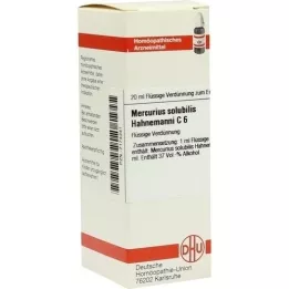 MERCURIUS SOLUBILIS Hahnemanni C 6 Dilüsyon, 20 ml