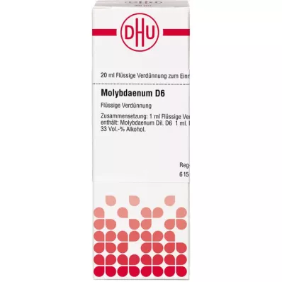 MOLYBDAENUM D 6 seyreltme, 20 ml