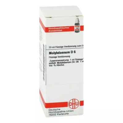 Molibdaenum D6 Seyreltme (20 ml) Molibdaenum D6 Seyreltme (20 ml)