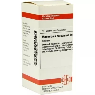 MOMORDICA BALSAMINA D 6 Tablet, 80 Kapsül