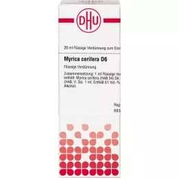 MYRICA cerifera D 6 seyreltme, 20 ml