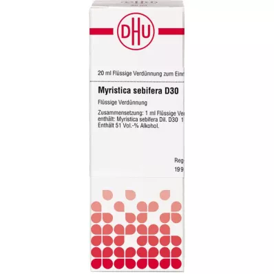 MYRISTICA SEBIFERA D 30 seyreltme, 20 ml