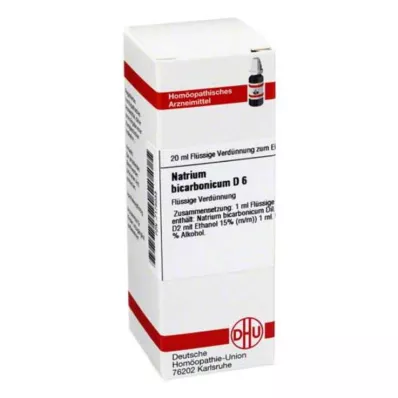 DHU Natrum bikarbonicum D 6 seyreltme, 20 ml