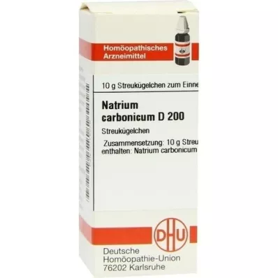 NATRIUM CARBONICUM D 200 globül, 10 g