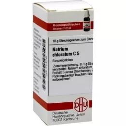 NATRIUM CHLORATUM C 5 globül, 10 g