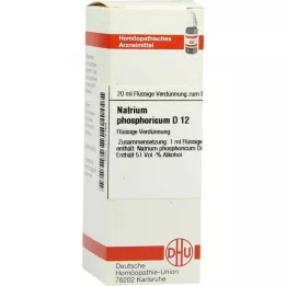 NATRIUM PHOSPHORICUM D 12 seyreltme, 20 ml