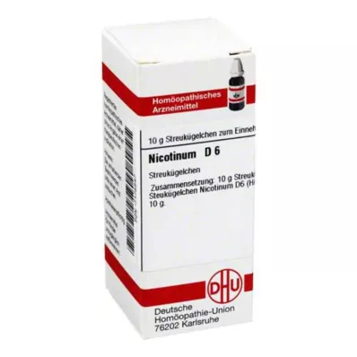 NICOTINUM D 6 globül, 10 g