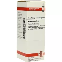 NICOTINUM D 6 seyreltme, 20 ml