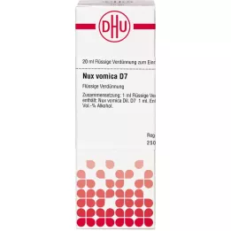 NUX VOMICA D 7 seyreltme, 20 ml