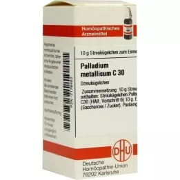 PALLADIUM METALLICUM C 30 globül, 10 g