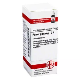 PANAX GINSENG D 4 globül, 10 g