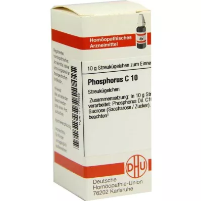PHOSPHORUS C 10 globül, 10 g PHOSPHORUS C 10 globül, 10 g