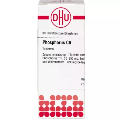 PHOSPHORUS C 6 Tablet, 80 Kapsül