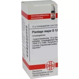 PLANTAGO MAJOR D 12 globül, 10 g