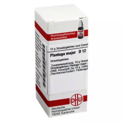 PLANTAGO MAJOR D 12 globül, 10 g