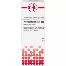 PLUMBUM ACETICUM D 30 seyreltme, 20 ml