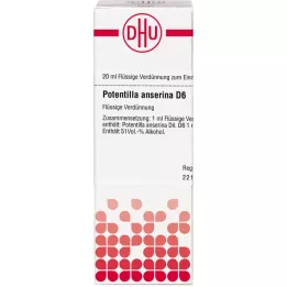 POTENTILLA ANSERINA D 6 seyreltme, 20 ml