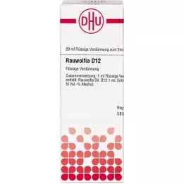 RAUWOLFIA D 12 seyreltme, 20 ml