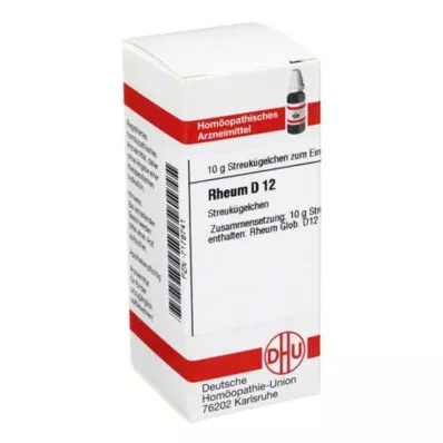 RHEUM D 12 globül, 10 g