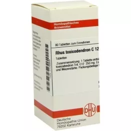 RHUS TOXICODENDRON C 12 Tablet, 80 Kapsül