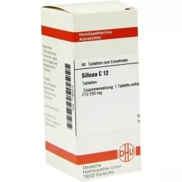 SILICEA C 12 tablet, 80 adet