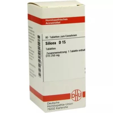 SILICEA D 15 Tablet, 80 Kapsül