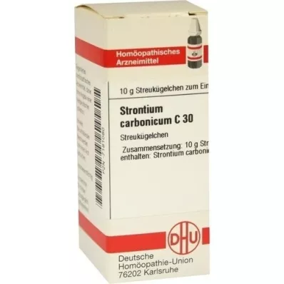 STRONTIUM CARBONICUM C 30 globül, 10 g