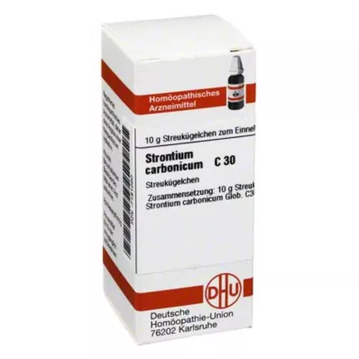 DHU Stronsiyum karbonikum C 30 kürecikler, 10 g DHU Stronsiyum karbonikum C 30 kürecikler, 10 g