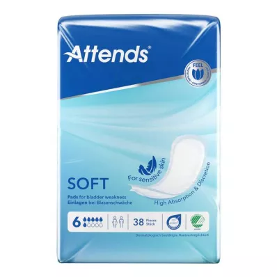 ATTENDS Yumuşak 6, 38 adet