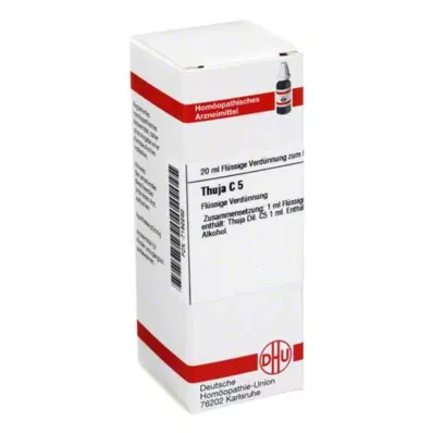 THUJA C 5 seyreltme, 20 ml THUJA C 5 seyreltme, 20 ml