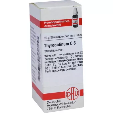 THYREOIDINUM C 6 globül, 10 g