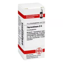 THYREOIDINUM D 6 globül, 10 g