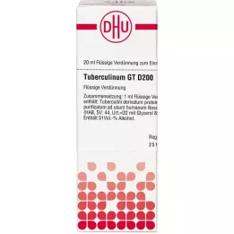 TUBERCULINUM GT D 200 seyreltme, 20 ml