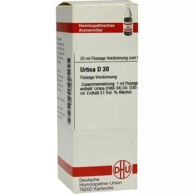 URTICA D 30 seyreltme, 20 ml