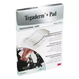 TEGADERM 3M Plus Ped 9x15 cm kullanıma hazır.3589NP, 5 adet